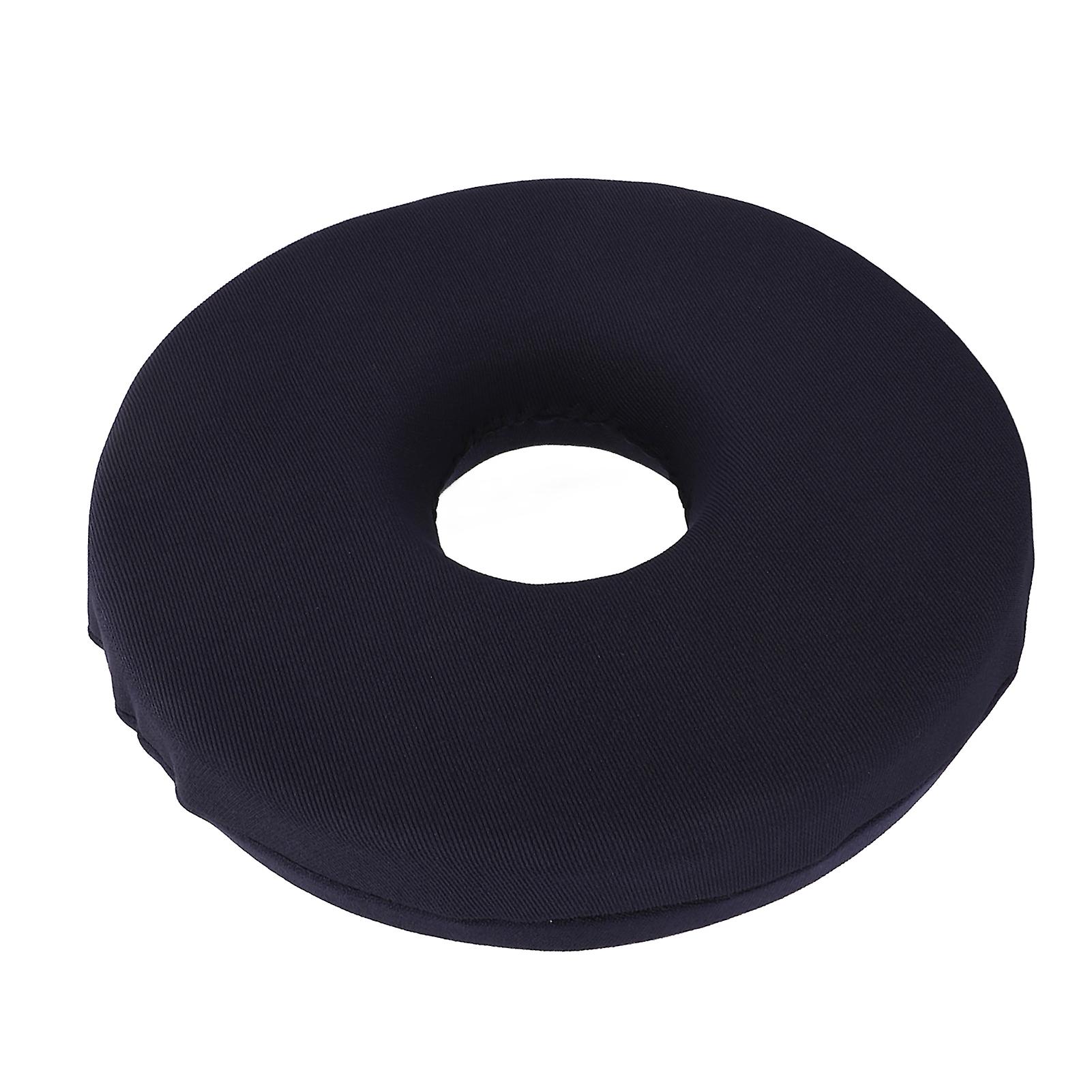 Donut Pillow Bed Sore Decubitus Pain Relief Seat Cushion For Bedridden Patient Elderly Black 25cm