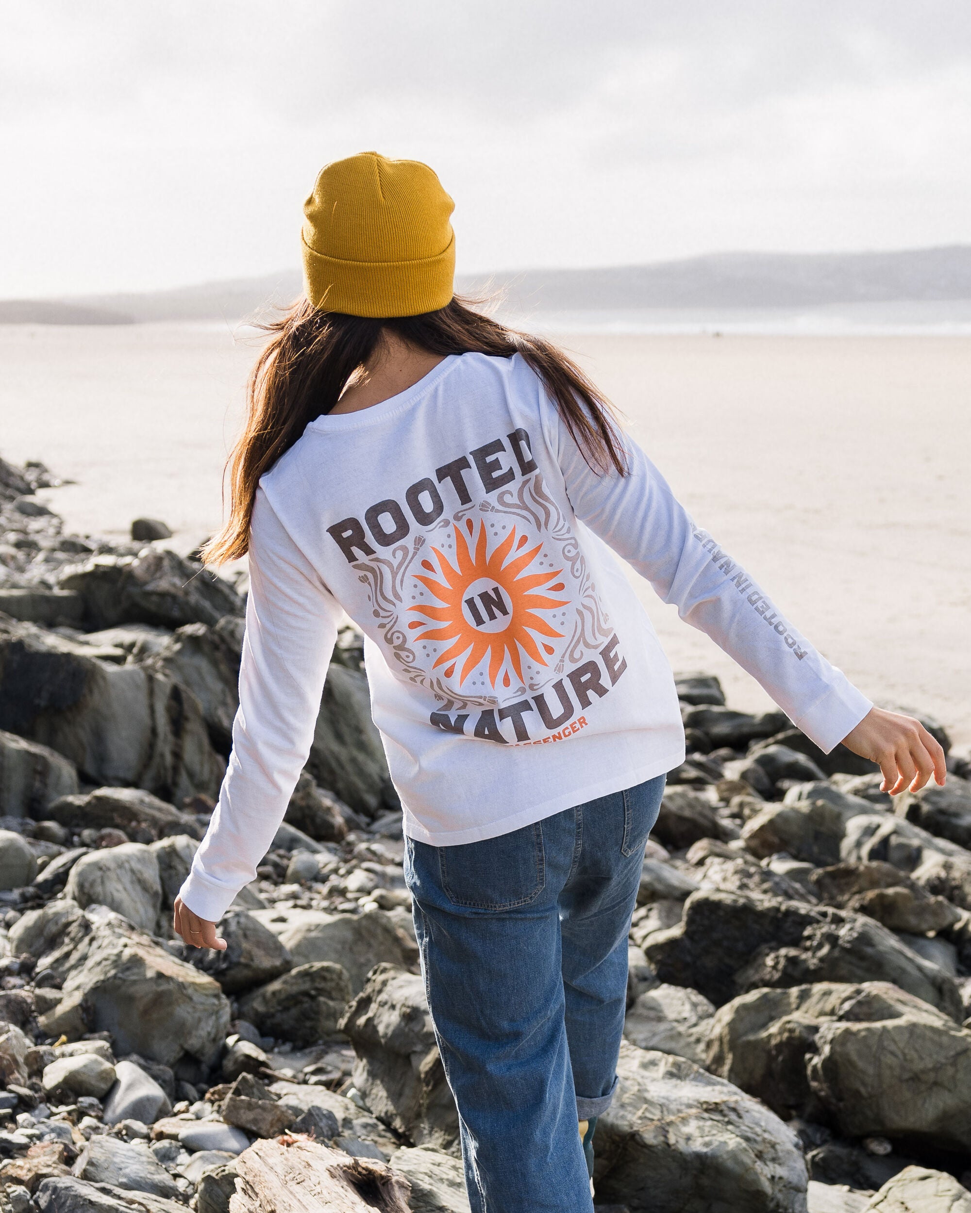 Rooted In Nature LS T-Shirt - White