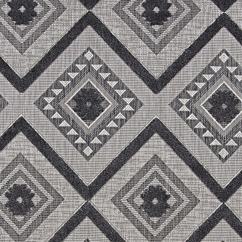 Couristan Veranda Boho Light Gray-Anthracite Indoor/Outdoor Area Rug