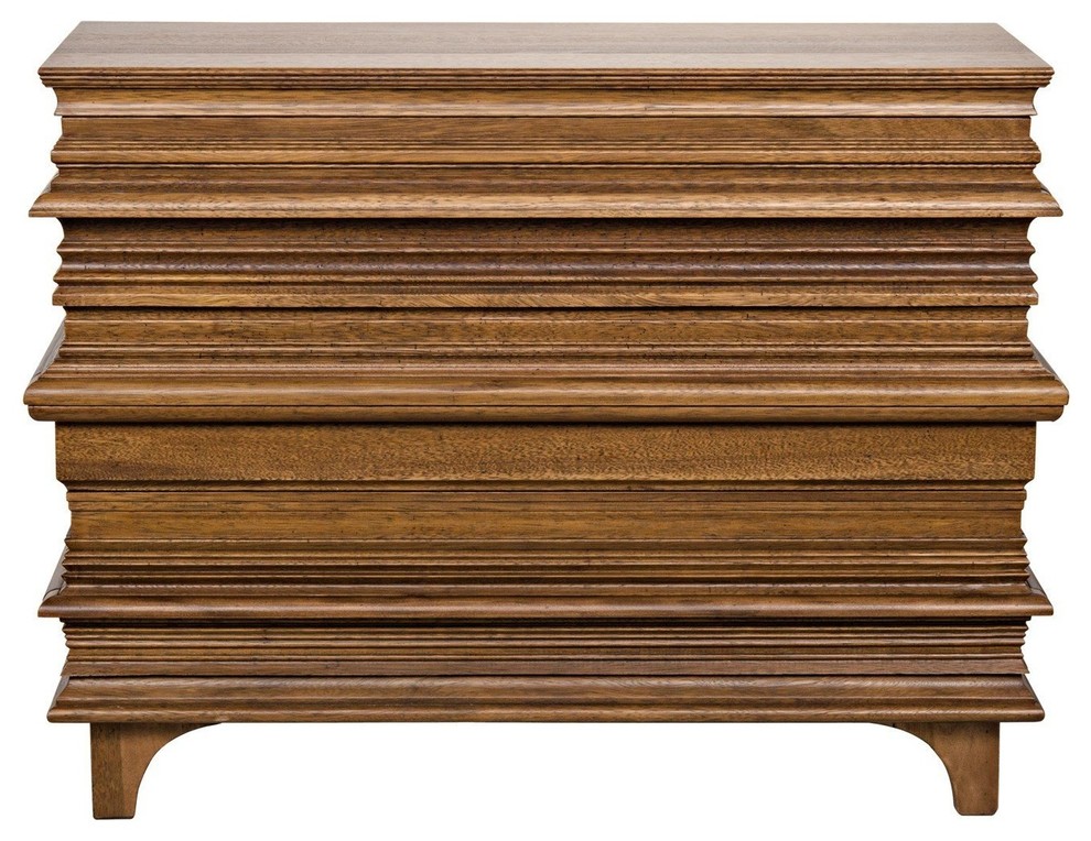 Samson Dark Walnut Dresser / Chest   Traditional   Accent Chests And Cabinets   by Rustic Edge  Houzz