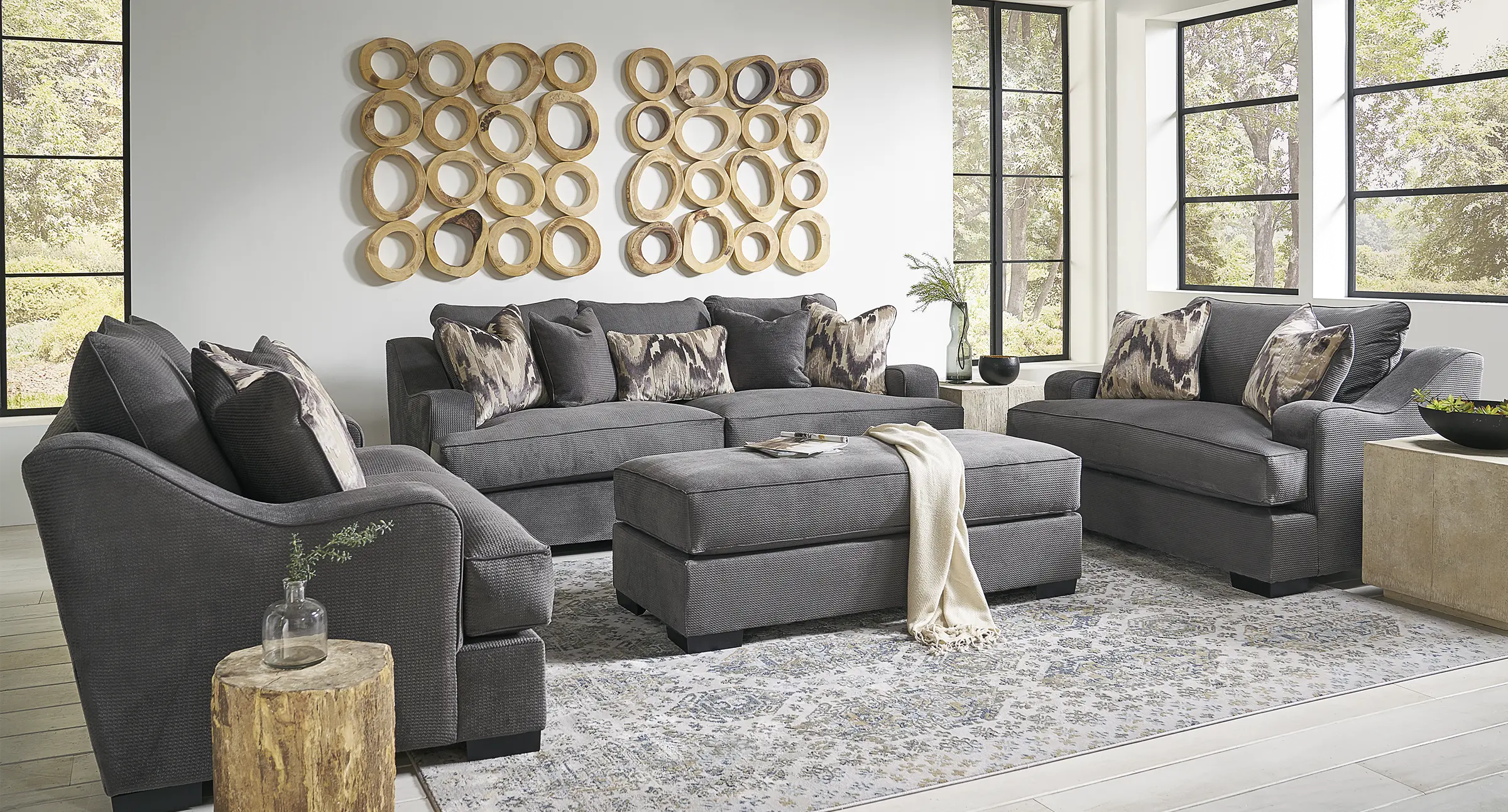 Spartan Gray Sofa