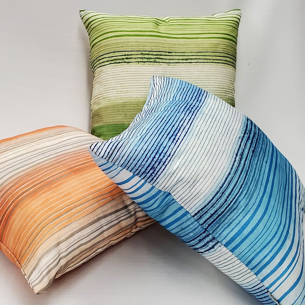 Pillow Decor Sedona Stripes Throw Pillows