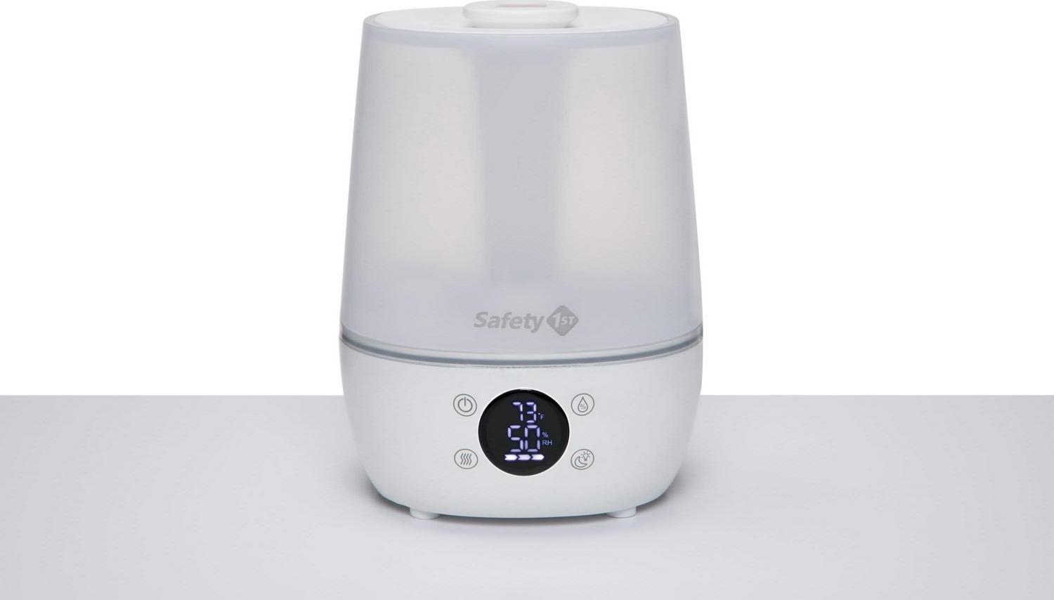 Safety 1st Humid Control Filter Free Cool Mist Humidifier， White