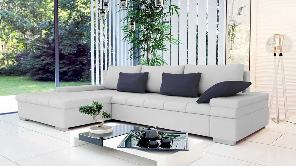 MABEL Sectional Sleeper Sofa   Contemporary   Sleeper Sofas   by MAXIMAHOUSE  Houzz