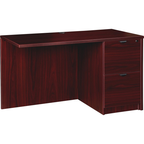 Lorell Prominence 2.0 Mahogany Laminate Right Return - 2-Drawer (PR2448RMY)