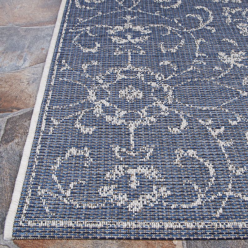 Couristan Monte Carlo Summer Vines Floral Indoor Outdoor Rug