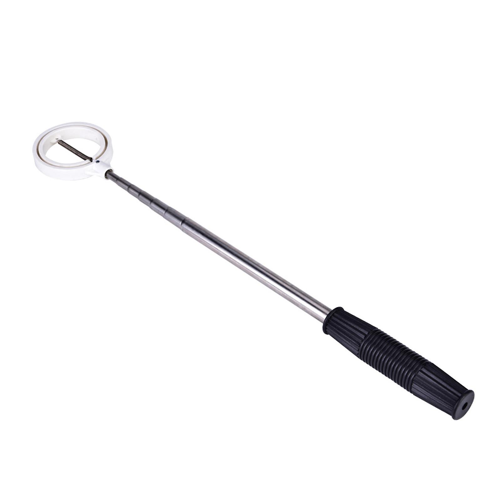 Practical Golf Picker Telescopic Antenna Ball Pick Up Tool Device Retriever Scoop (white)