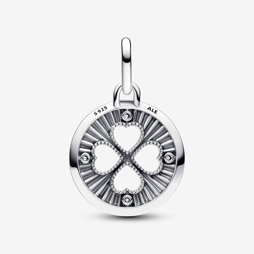 PANDORA  Pandora ME Lucky Medallion Charm in Sterling Silver