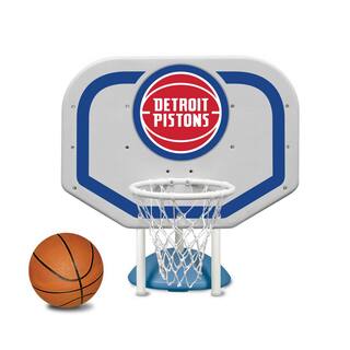 Poolmaster Detroit Pistons NBA Pro Rebounder Swimming Pool Basketball Game 72939