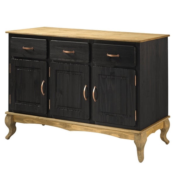 Wood Buffet Sideboard Green | Furniture Dash