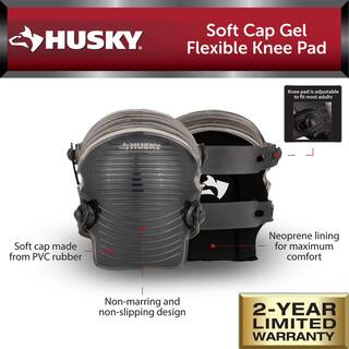 Husky Soft Cap Gel Flexible Knee Pad (1-pair) HD11990