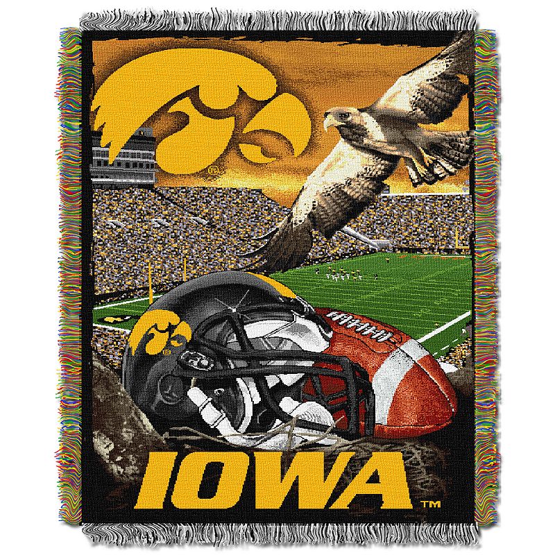 Iowa Hawkeyes Tapestry Throw by Northwest