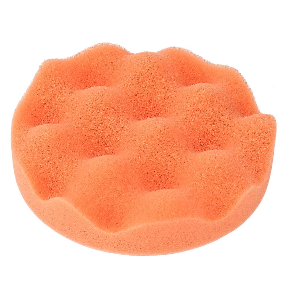 1pcs 125mm Waxing Polishing Buffing Pads Self Adhesive Sanding Sponge Disc (wave Disc)