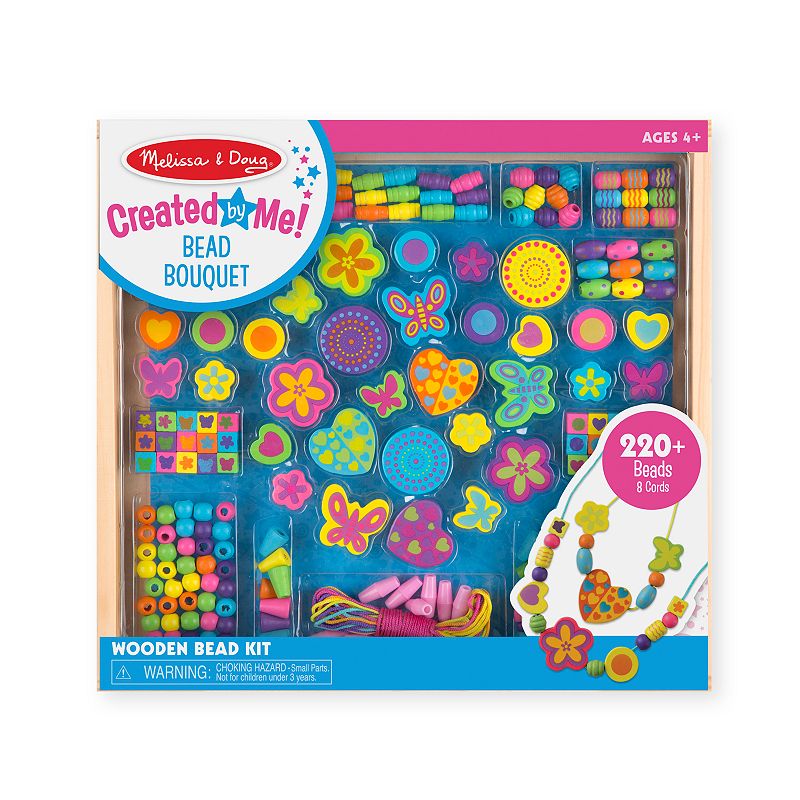 Melissa and Doug Bead Bouquet Wooden Bead Set