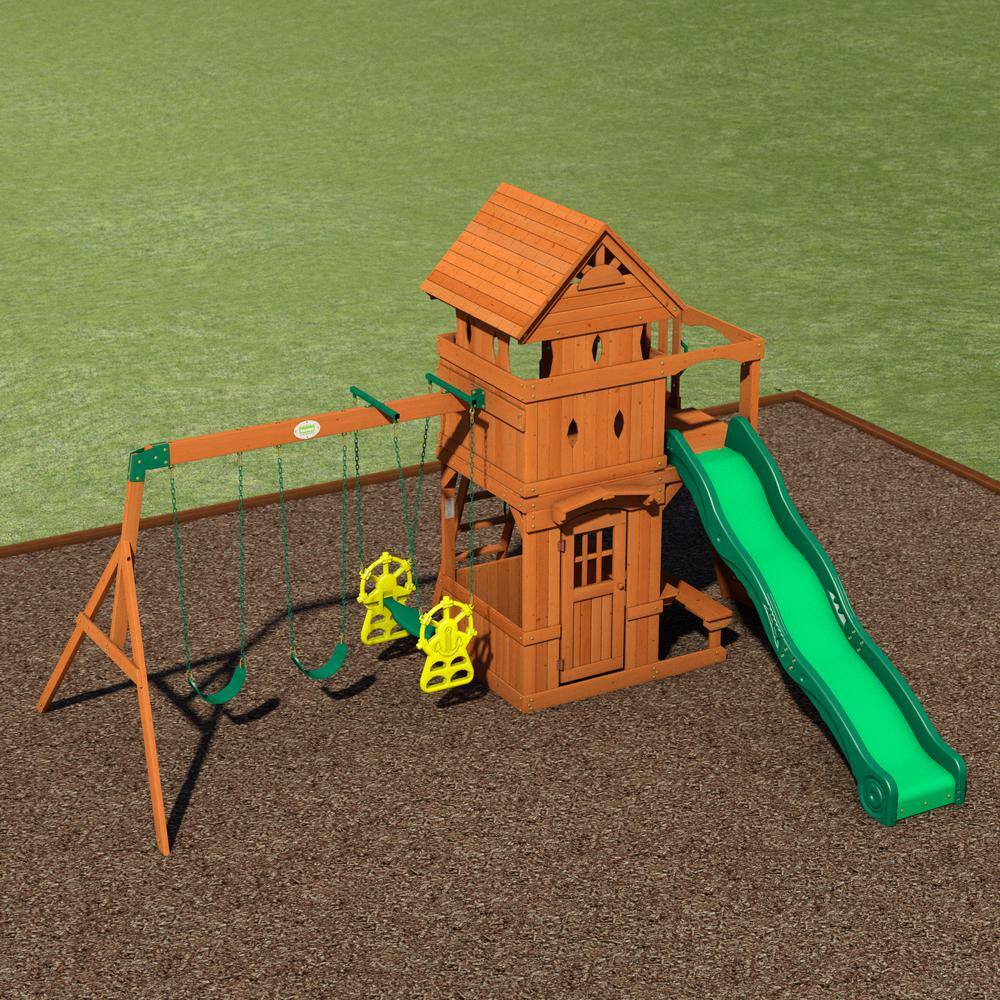 Backyard Discovery Monterey All Cedar Swing Set 6012com