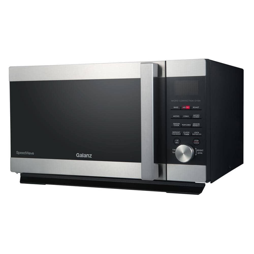 Galanz 16 cu ft Countertop SpeedWave 3in1 Convection Oven Microwave with Combi Speed Cooking in Stainless Steel