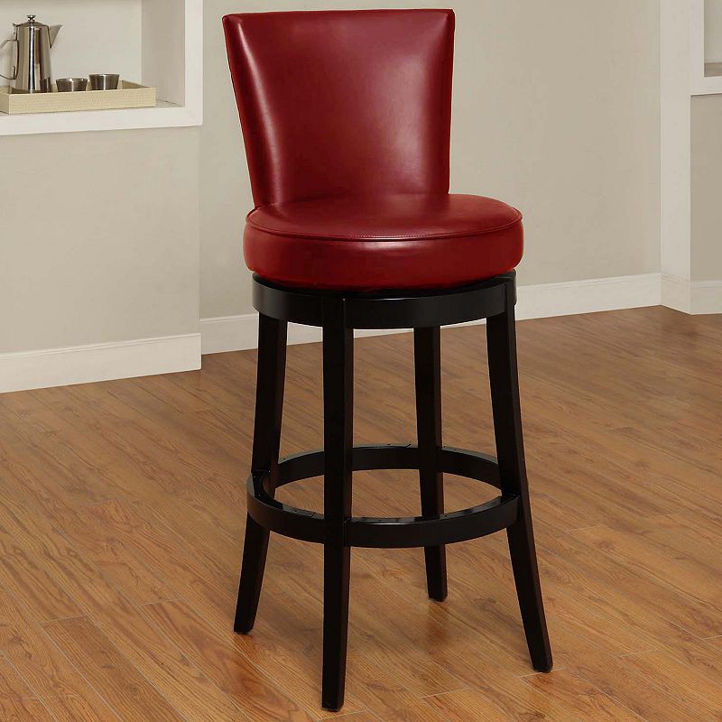 Armen Living Newark Swivel Counter Stool