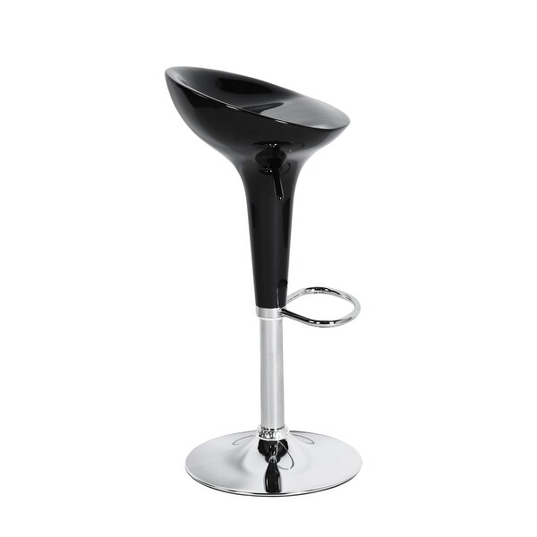 Set of 2 Classic Swivel Adjustable Height Bar Stools