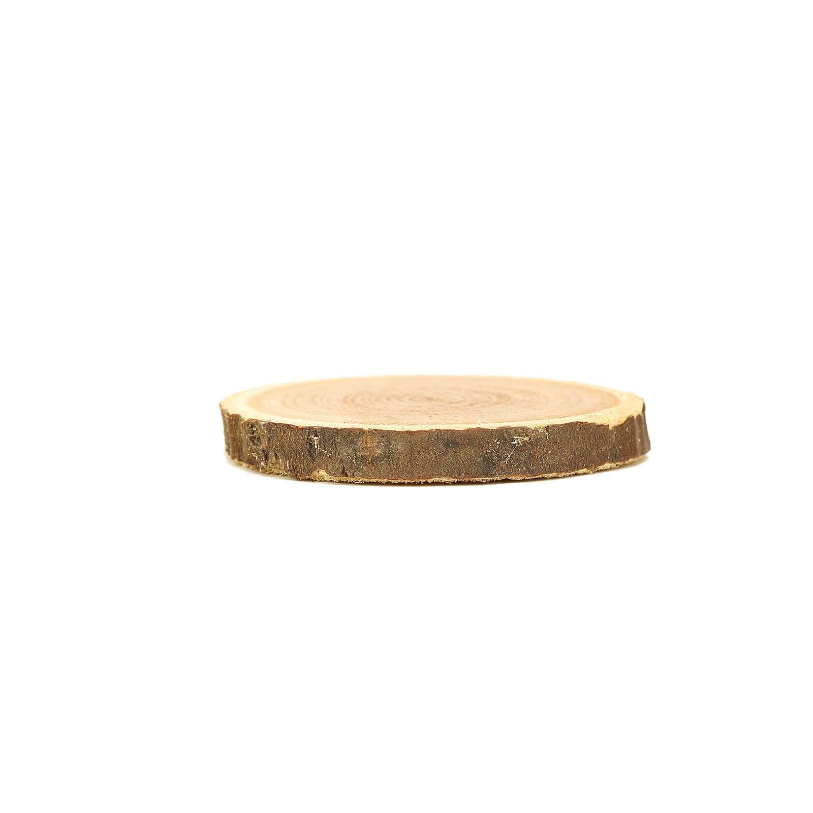 Rustic Cedar Wood Slices, Wedding Table Scatters 5 oz