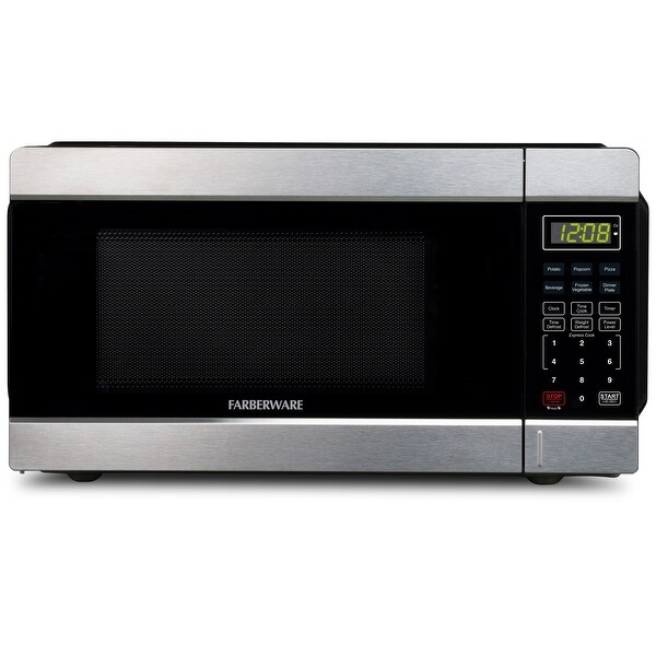 1.1 Cu. Ft 1000-Watt Microwave Oven， Stainless Steel Shopping - The Best Deals on Over-the-Range Microwaves | 38888658