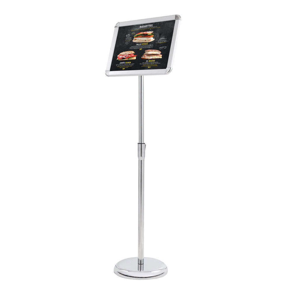 Yescom 8.5 x 11 In Display Poster Pedestal Sign Holder Stand