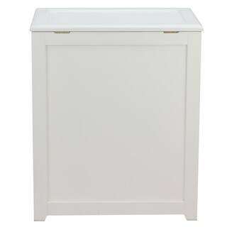 Oceanstar Storage Laundry Hamper in White RH5513WHITE