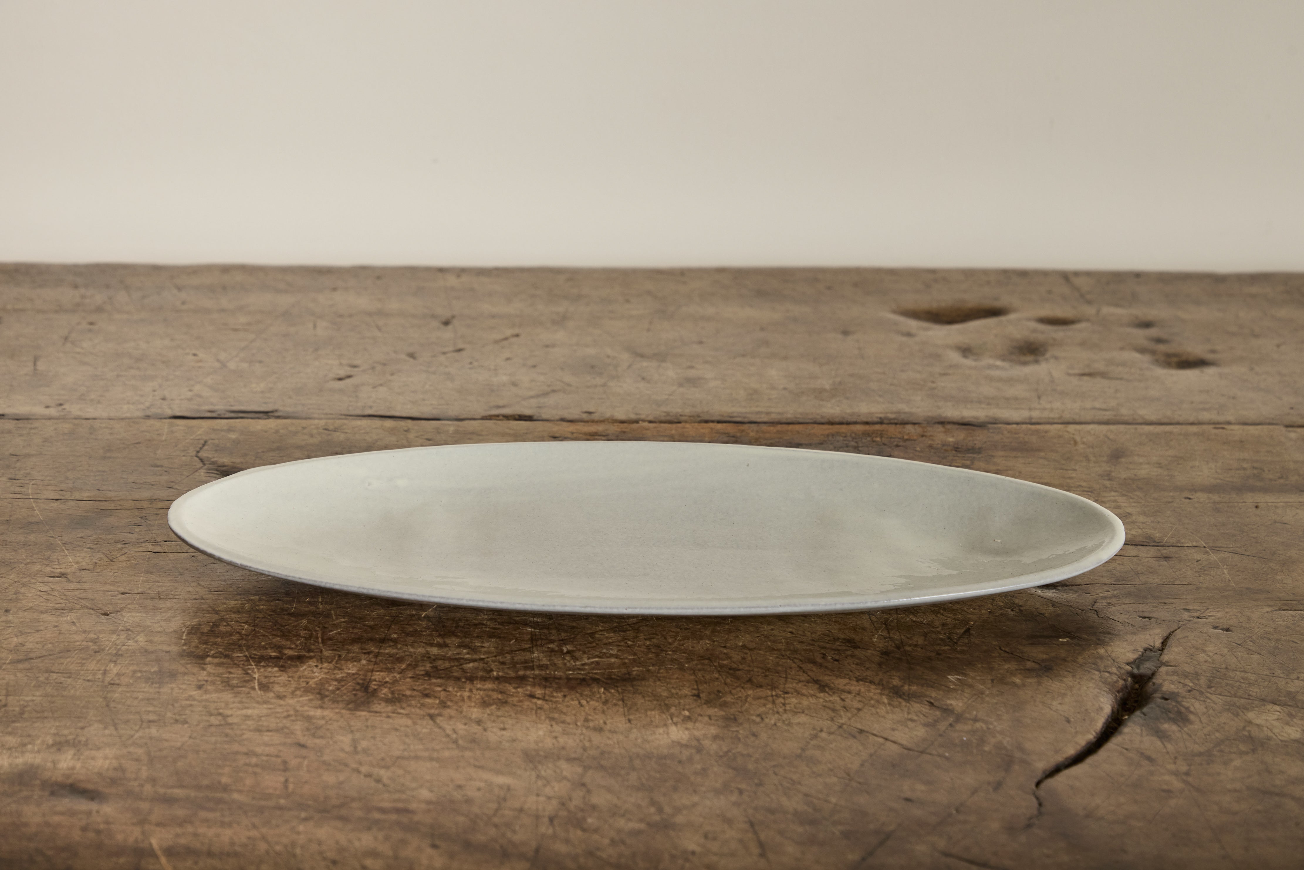 Il Buco, Oval Platter Grey