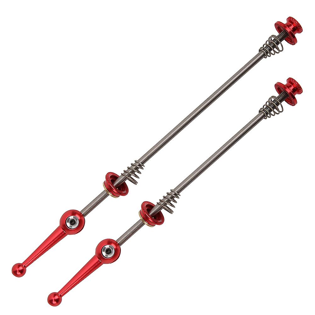 Quick Release Skewer Lever Mountain Bike Titanium Shaft Titanium Alloy Folding Wheel Setred