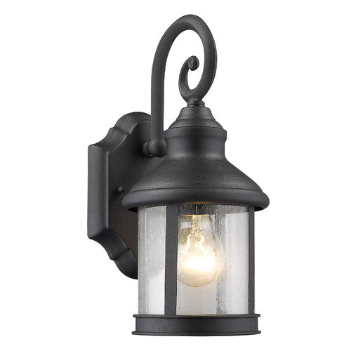 CHLOE Lighting GALAHAD Transitional 1 Light Rubbed Bronze Outdoor Wall Sconce 16" Height