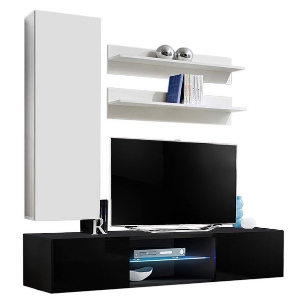 Fly H1 33TV Wall Mounted Floating Modern Entertainment Center