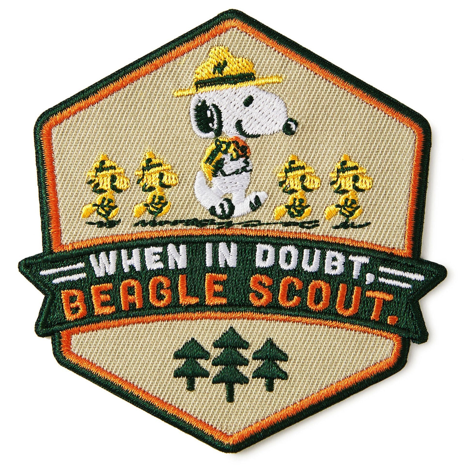 Hallmark  Peanuts® Beagle Scouts Patches, Set of 2