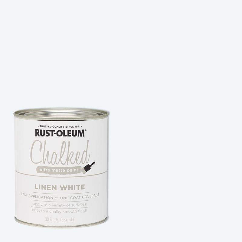 CHALK PAINT LIN WHT 30OZ