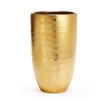 Hot Selling Gold Metal Planters for Garden Home Decorative Plant Custom Shape Flower Pot New Style Design Luxury Floor Planter