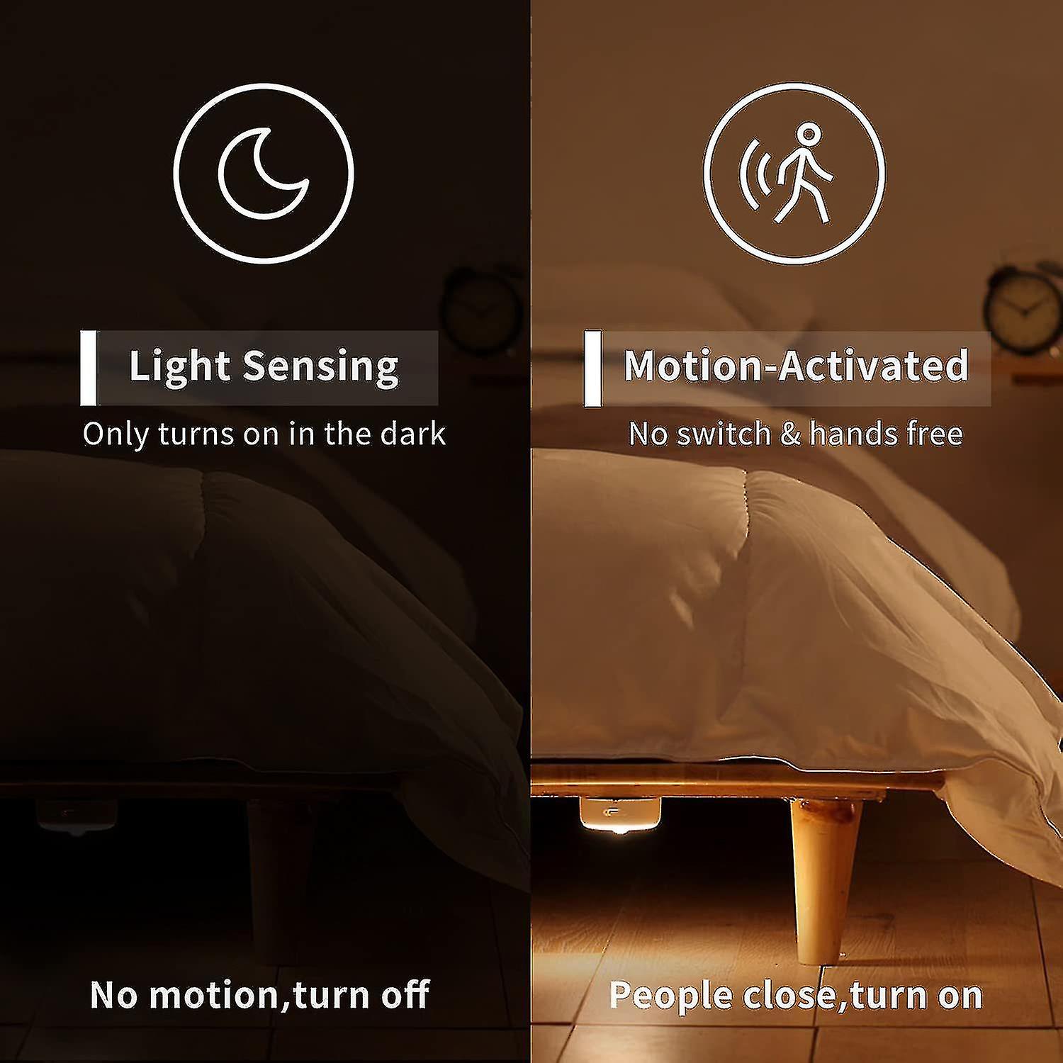 Night Light With Motion Sensor (rechargeable) White