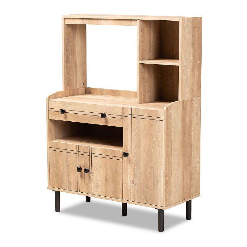 Baxton Studio Patterson Kitchen Cabinet