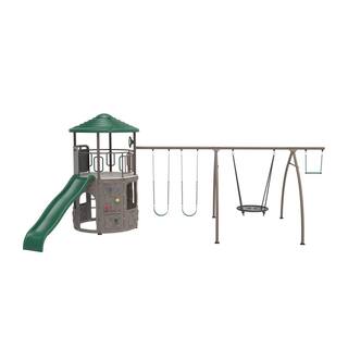 Lifetime Adventure Tower with Spider Swing Playset 91201