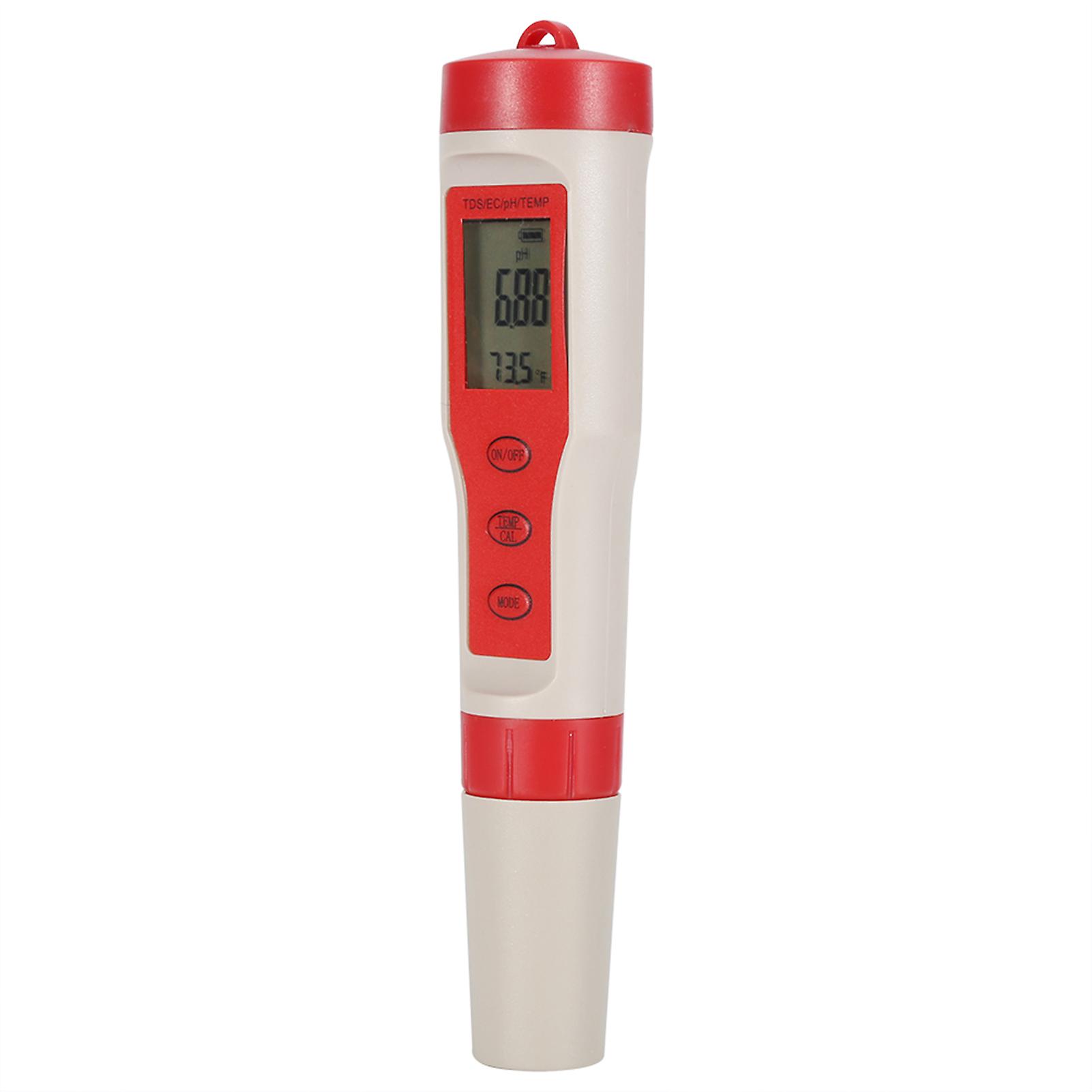 4 in 1 Function pH TDS EC TEMP Digital Water Quality Tester Monitor Meter Test Pen