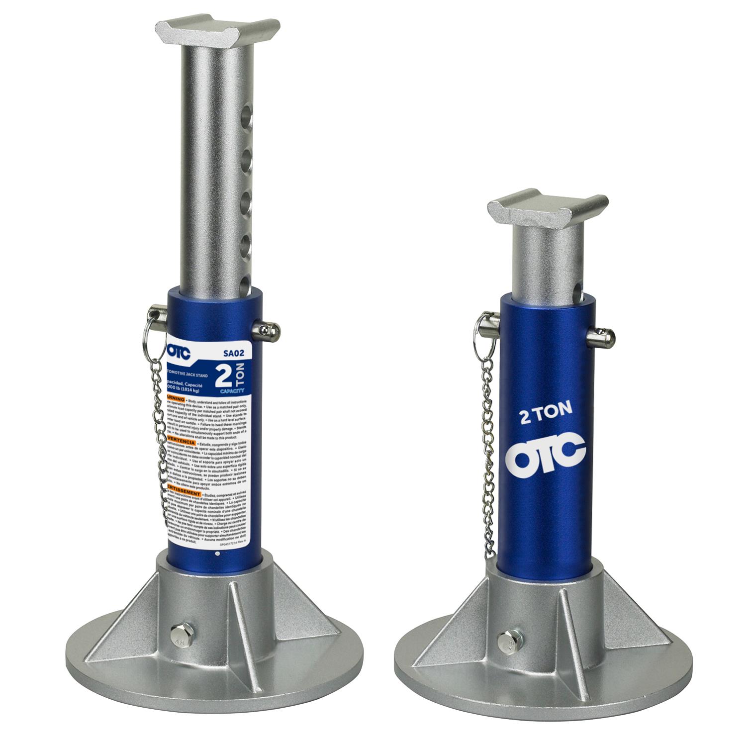 OTC Tools SA02 OTC 2-Ton Aluminum Jack Stands