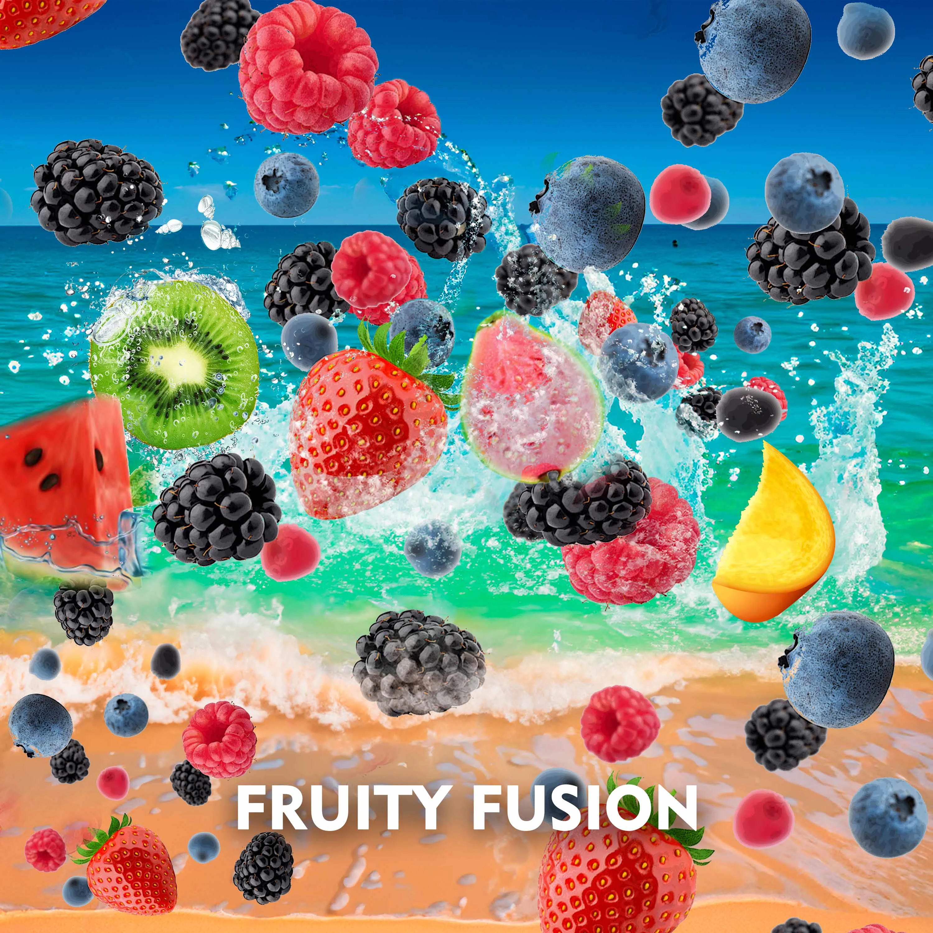 Fumot Tornado Digital Box 12000 Puffs - Fruity Fusion