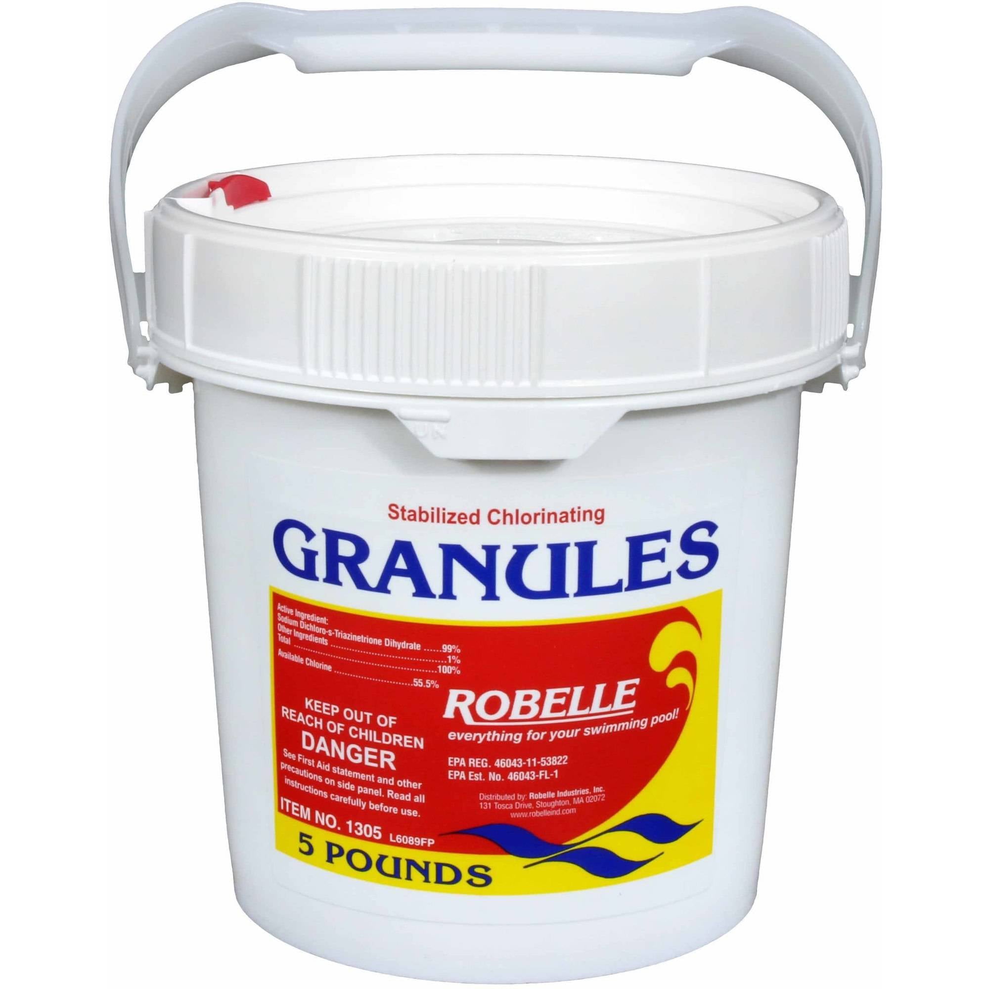 Robelle Stabilized Concentrated Chlorinating Powder Granules