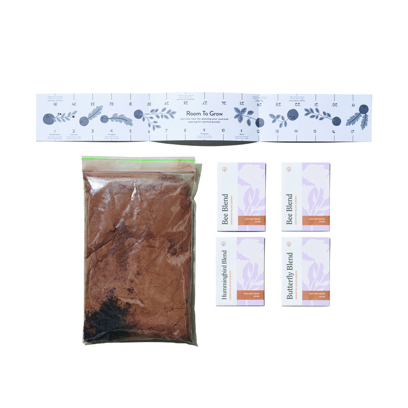 SEED STARTER KIT WLDFLWR