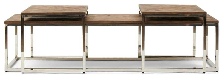 Elm Modular Coffee Tables (3)  Rivi√®ra Maison Bushwick   Contemporary   Coffee Table Sets   by Oroa   Distinctive Furniture  Houzz