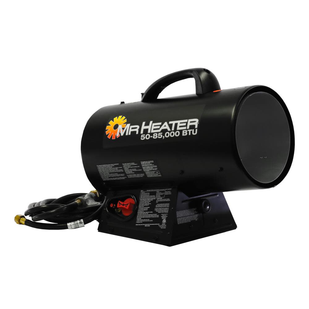 85，000 BTU Quiet Burner Technology Forced Air Propane Heater