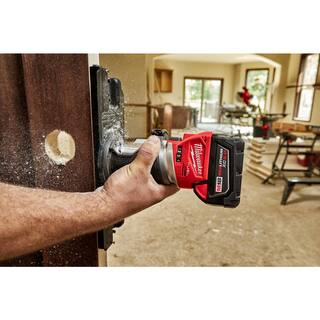 MW M18 FUEL 18V Lithium-Ion Brushless Cordless Compact Router with M18 5.0 Ah Battery 2723-20-48-11-1850