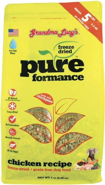 Grandma Lucy's Pureformance Chicken Grain-Free Freeze-Dried Dog Food