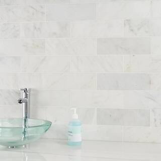 Ivy Hill Tile Oriental 4 in. x 12 in. x 8 mm Marble Floor and Wall Subway Tile (15 pieces 5 sq.ft.Box) EXT3RD100235