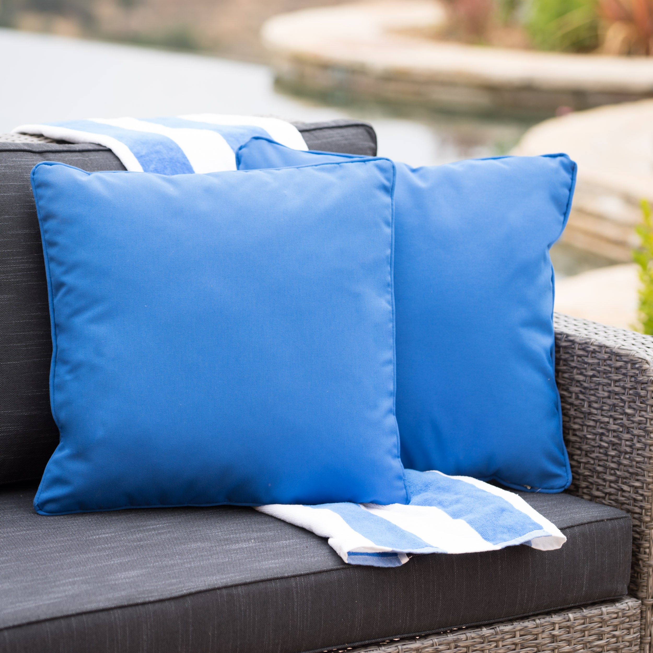 Corona Outdoor Patio Water Resistant Pillow