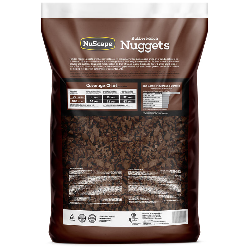 RUBBER NUGGETS-BROWN