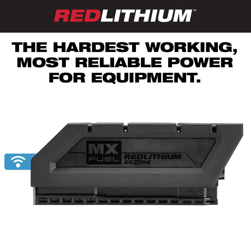 MW MX FUEL Lithium-Ion REDLITHIUM BOLT-ON Expansion Kit with 2 XC406 Batteries and Charger MXFC-2XC