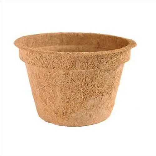 Vegetables Coco Coir Pots For Indoor Gardening Living Rooms Flower Pots At Wholesale Price From India